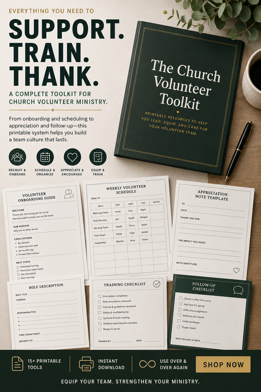 The Church Volunteer Toolkit
